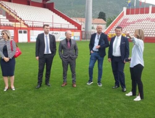 VIDEO/ Predstavnici federalne i kantonalne vlasti posjetili stadion “Rođeni”