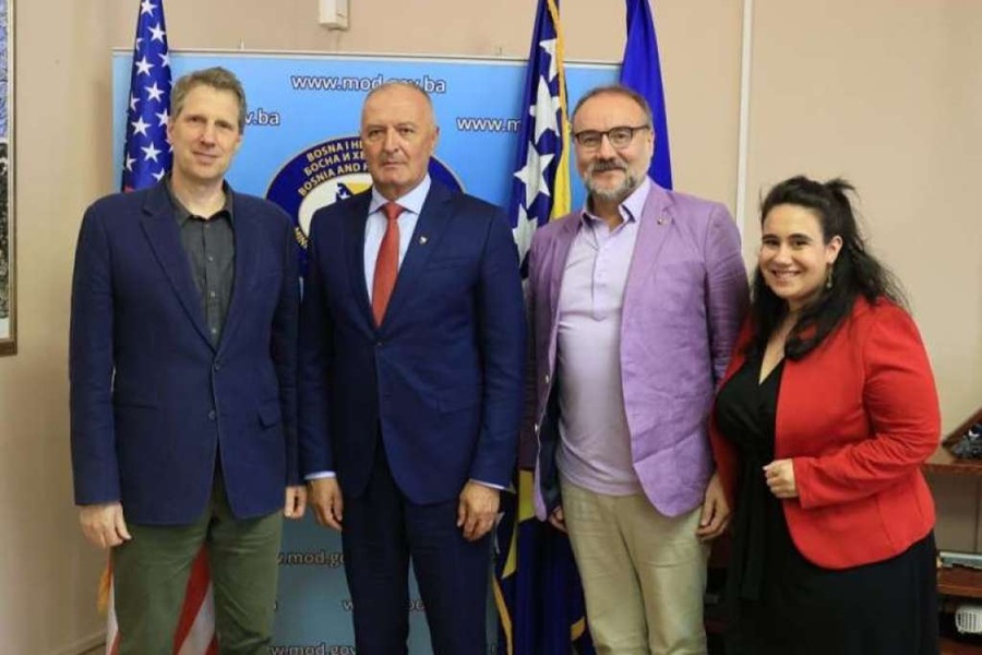 Helez ugostio predstavnike Univerziteta Yale i Vijeća za saradnju BiH i Marylanda