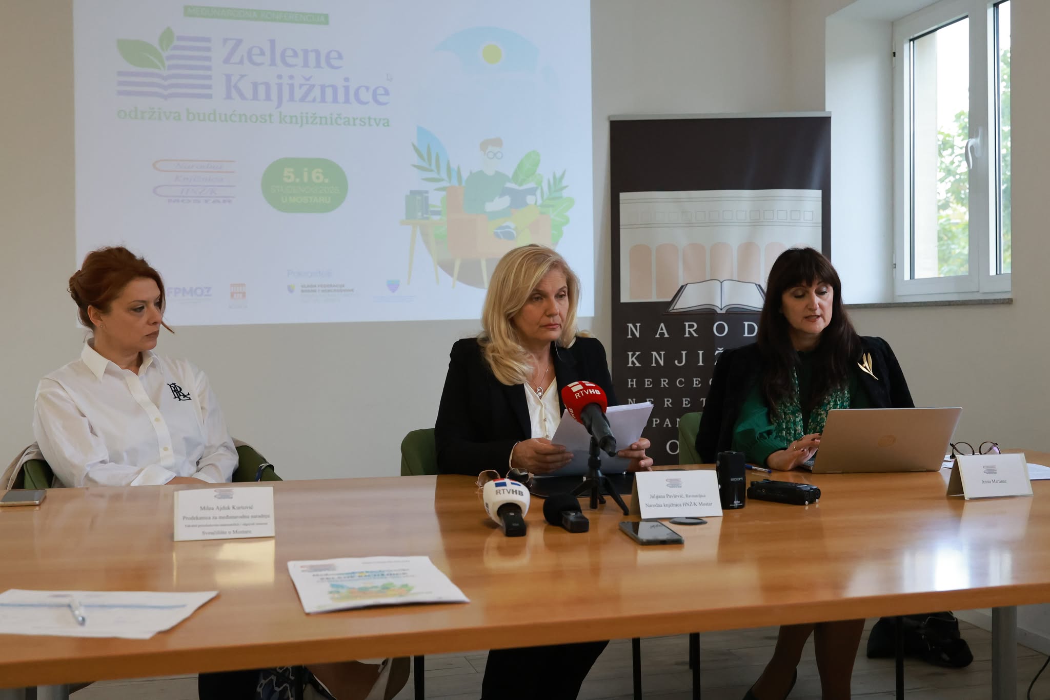 Konferencija Zelene knjiznice – konferencija za novinare
