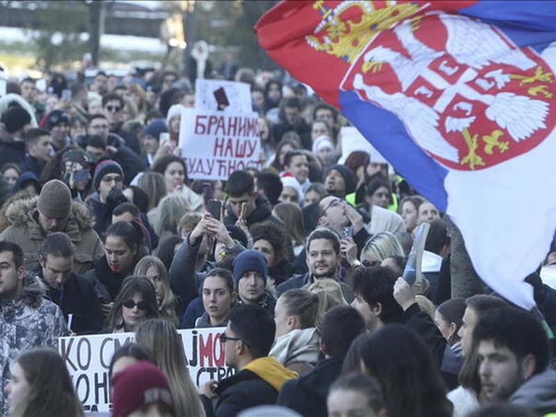 srbija protesti