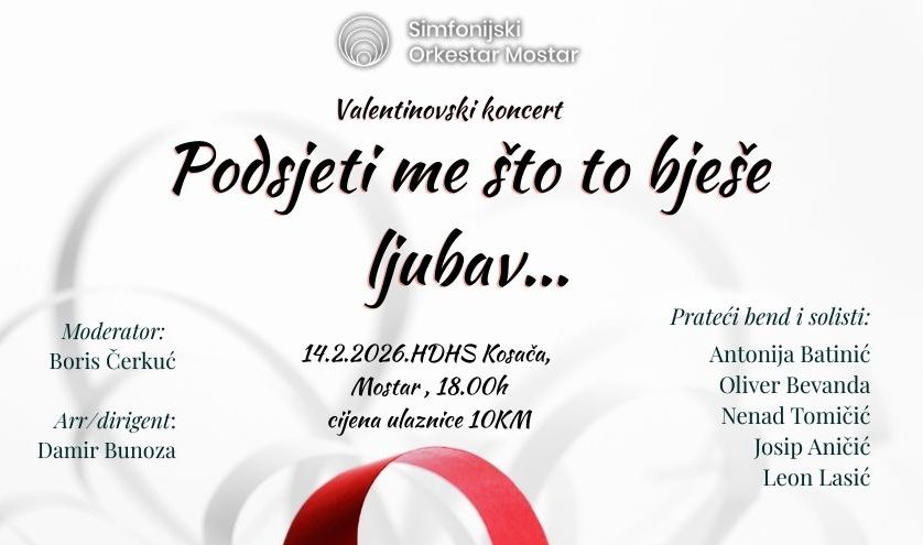 Romantična večer uz Simfonijski orkestar